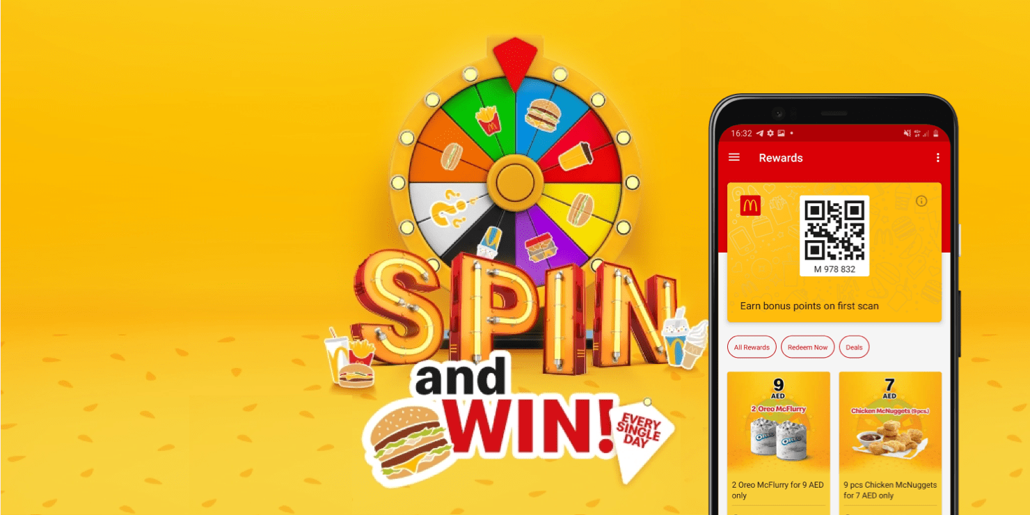 Mc-donalds Spin and Win